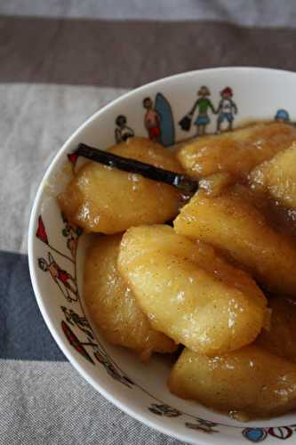 Pommes au caramel au beurre salé