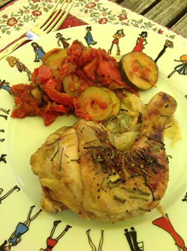 Poulet au citron confit