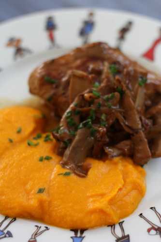 Quasi de veau aux champignons