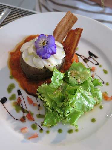 Restaurant Côté Jardin, Chambilly en Bourgogne