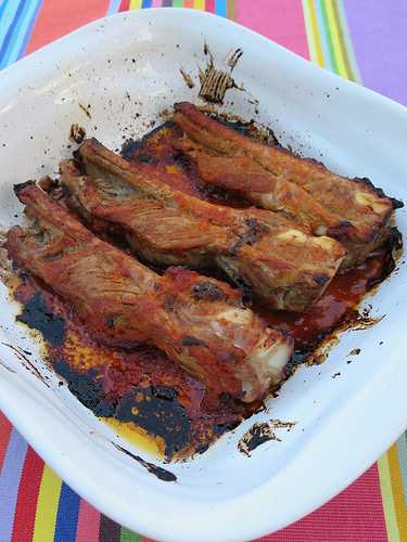 Ribs à la sauce Barbecue maison