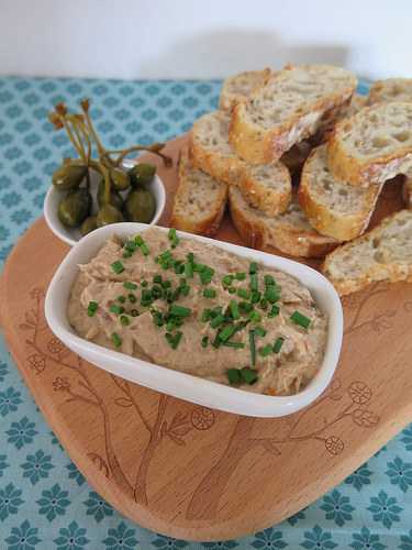 Rillettes de thon citron, piment & gingembre