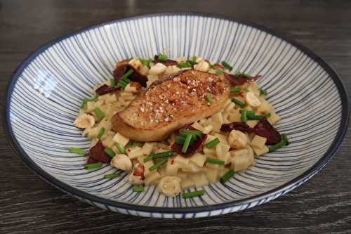 Risotto de crozets au foie gras