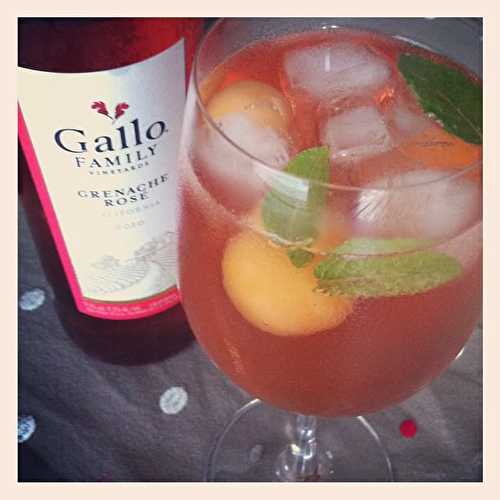 Rosé californien pour cocktail d'été