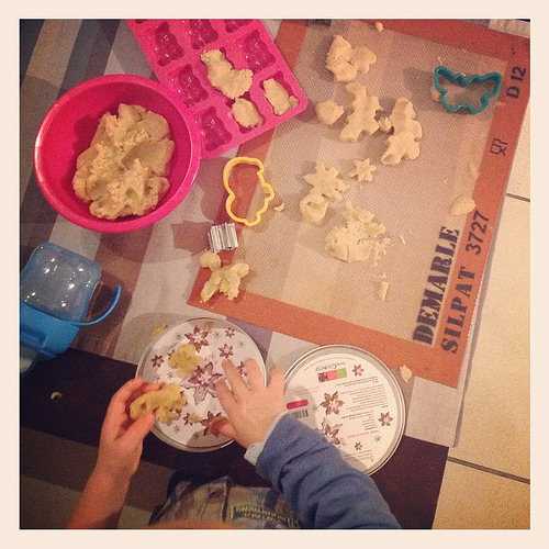 Sablés de Noël aux épices et au chocolat