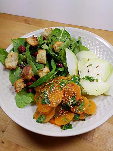 Salade de carottes à l'orange [Microvap Tupperware]