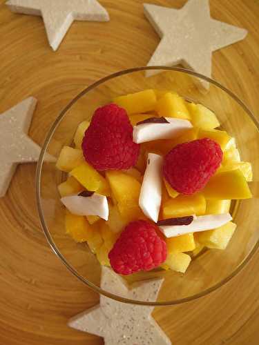 Salade de fruits de Noël