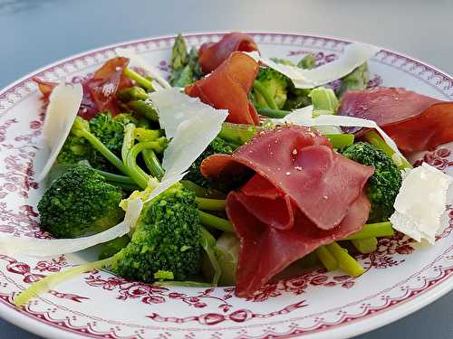 Salade de légumes verts