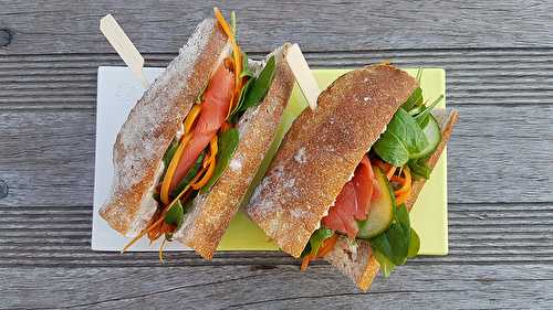 Sandwich un peu comme un Banh mi