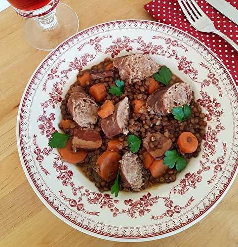 Saucisses & lentilles, le plat d'hiver par excellence