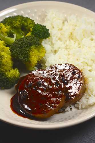 Seitan teriyaki