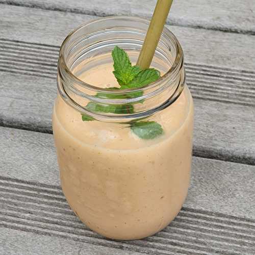 Smoothie pèche abricot