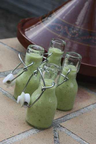 Soupe glacée aux courgettes, pour un apéro sain et léger