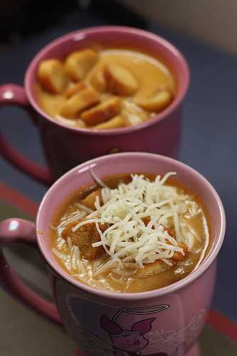 Soupe onctueuse au saumon & crevettes, comme une soupe de poissons