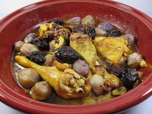 Tajine de poulet aux pommes de terre