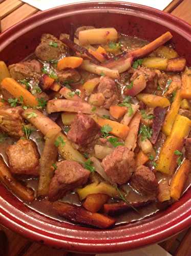 Tajine de veau aux carottes