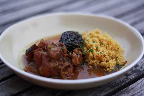 Tajine de veau aux fruits secs