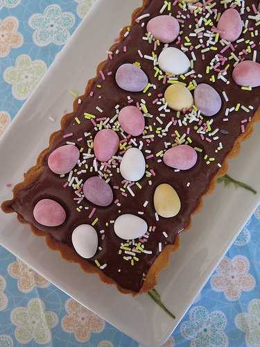 Tarte au chocolat caramel & salidou