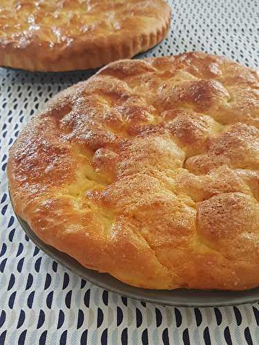 Tarte au sucre briochée