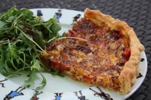Tarte aux poivrons