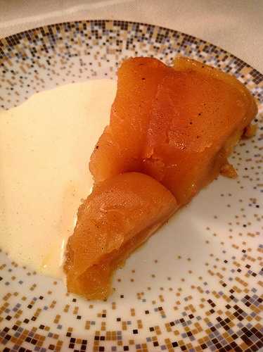 Tarte tatin au caramel au beurre salé