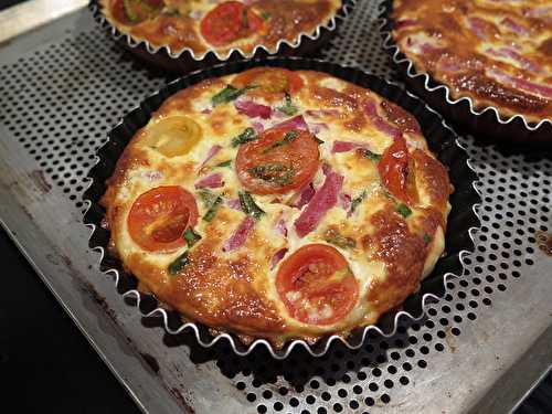 Tartelettes bacon & tomates cerises