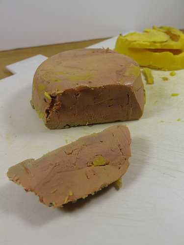 Terrine de foie gras, cuisson au four à basse température