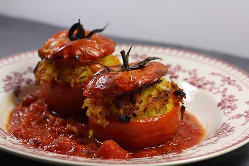 Tomates farcies végétariennes