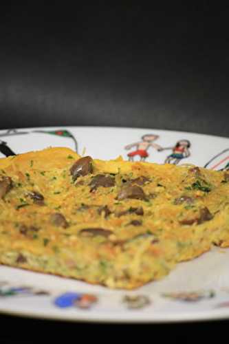 Tortilla aux champignons