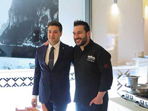 Un dîner au bord du Lac de Garde préparé par Denny Imbroisi [Food-Voyages Jet Tours]