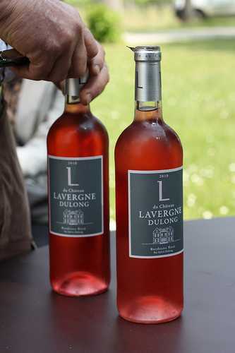 Un verre de Bordeaux Rosé, pour accompagner l'été