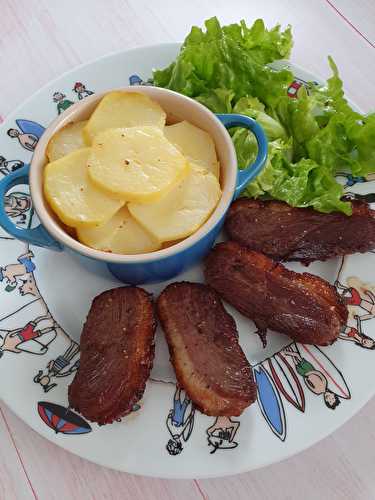 Vide Frigo #01 : cocottes de pommes de terre à la raclette