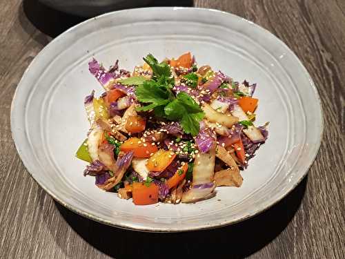 Wok de légumes & tofu au sésame