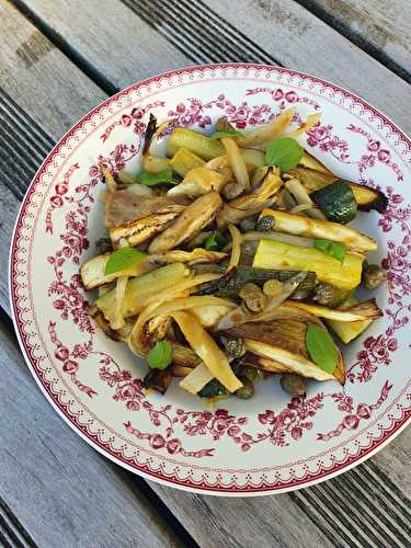 Salade de légumes grillés