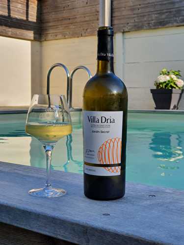 Vin blanc Villa Dria, Jardin Secret - Côtes de Gascogne