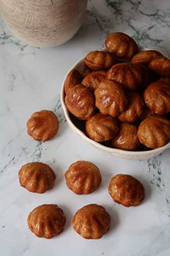 Madeleines au carambar