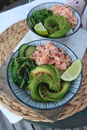 Poke Bowl saumon au yuzu