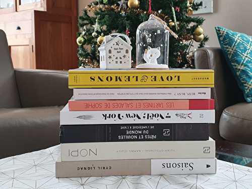 Ma sélection de livres gourmands pour Noël
