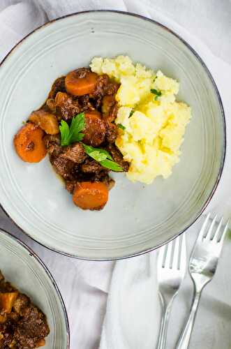 Mon boeuf bourguignon de fêtes