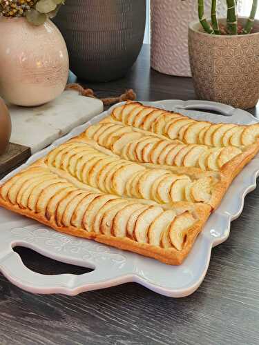 Comment faire une tarte fine aux pommes ?