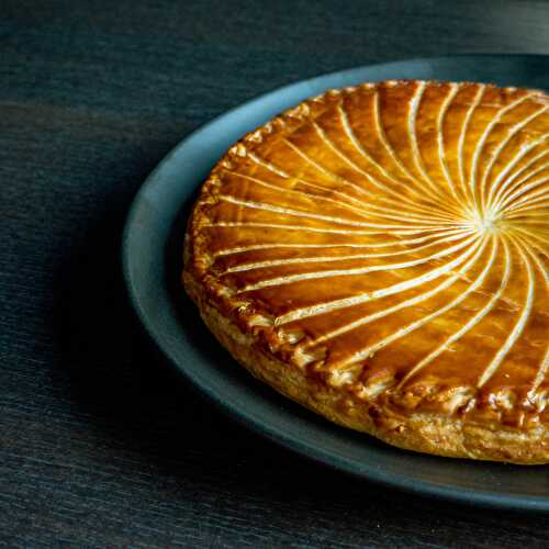 Galette des rois à la crème d'amandes