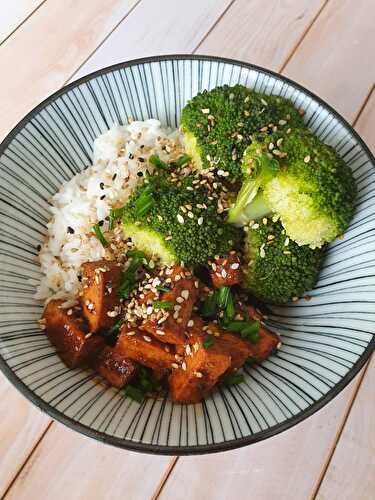 Recette chinoise du tofu au caramel