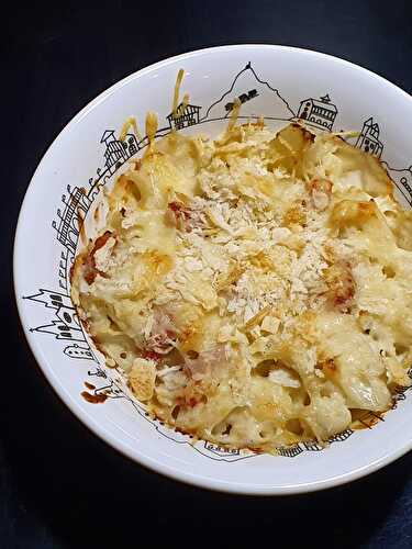 Ma recette du gratin de chou fleur aux lardons