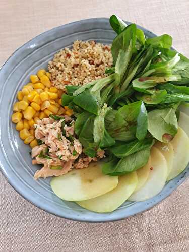 Salade bowl au thon
