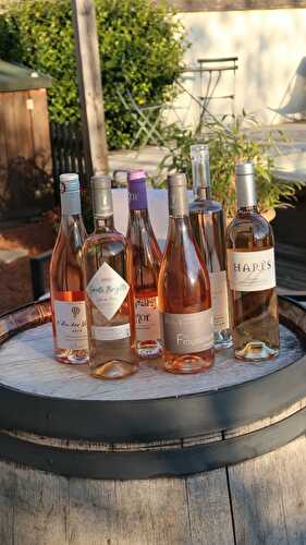 Ma sélection de vins rosés pour cet été