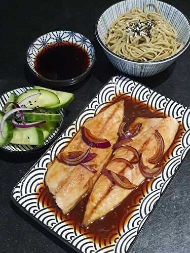 Filets de maquereaux sauce Teriyaki