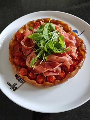 Tatin de tomates cerises