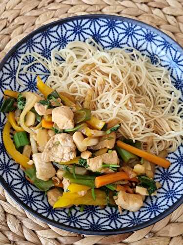 Que faire avec un reste de sauces soja ? Wok de poulet aux légumes