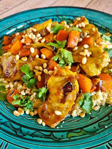 Sauté de lapin au miel et aux épices