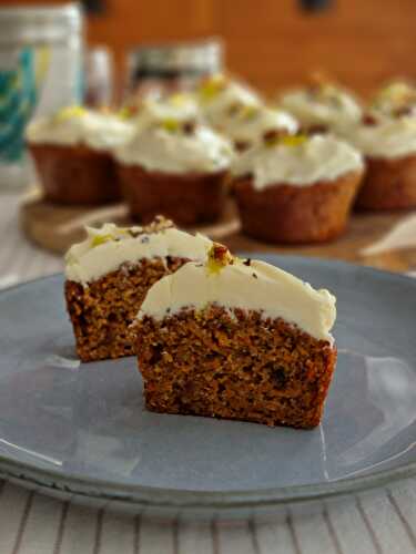 La recette des muffins au goût de carrot cake
